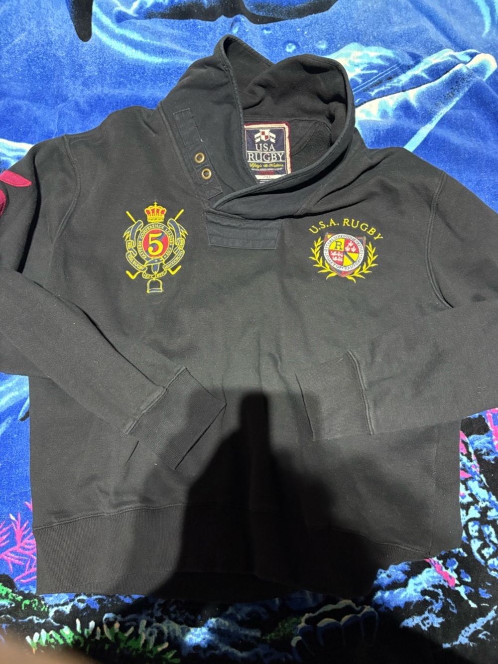Polo Ralph Lauren USA Rugby branded hoodie Men’s 2XL